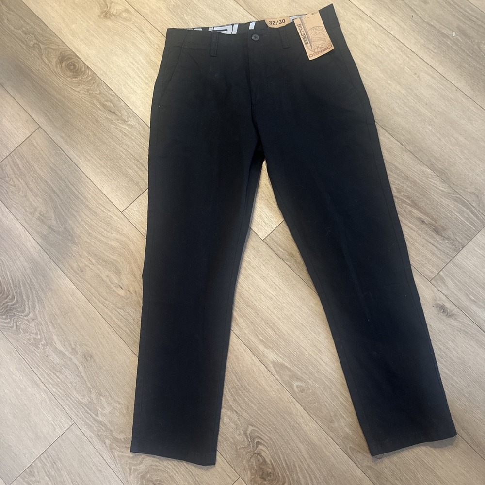 Denali Men's Stretch Casual Pants Straight Preppy Black Size‎ 32x30" NEW